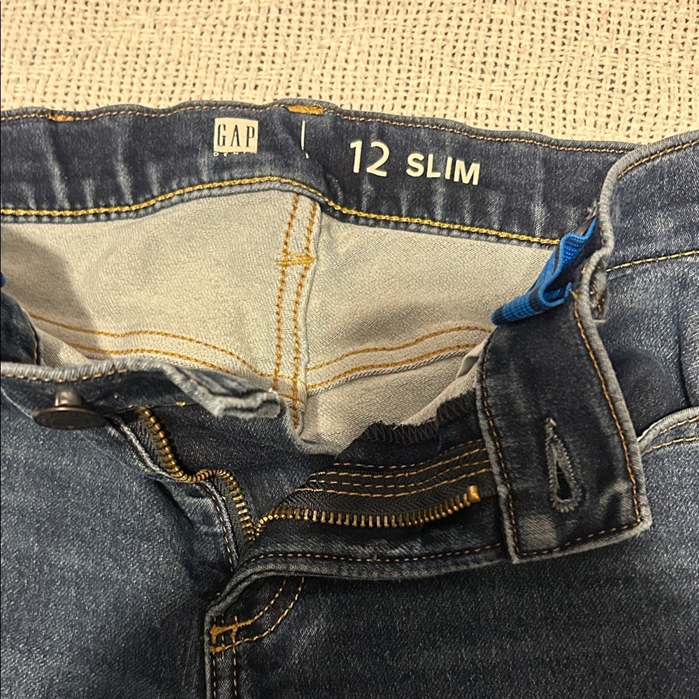 Boys Size 12 Slim Fit Jeans - Classic Blue
